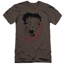 Betty Boop - Mens Classic Zombie Premium Slim Fit T-Shirt