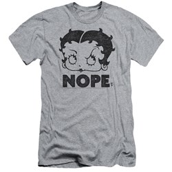 Betty Boop - Mens Boop Nope Slim Fit T-Shirt