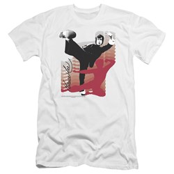 Bruce Lee - Mens Kick It Premium Slim Fit T-Shirt