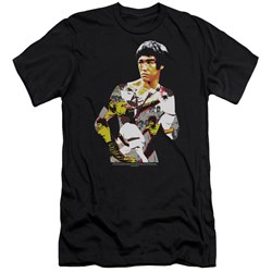 Bruce Lee - Mens Body Of Action Premium Slim Fit T-Shirt