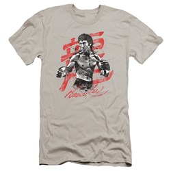 Bruce Lee - Mens Ink Splatter Premium Slim Fit T-Shirt