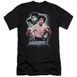 Bruce Lee - Mens Inner Fury Premium Slim Fit T-Shirt