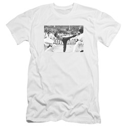 Bruce Lee - Mens Kick To The Head Premium Slim Fit T-Shirt