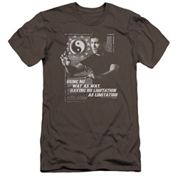Bruce Lee - Mens No Way As A Way Premium Slim Fit T-Shirt