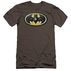 Batman - Mens Bat Mech Logo Premium Slim Fit T-Shirt