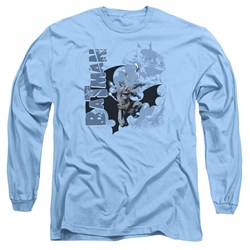 Batman - Mens Throwing Blades Long Sleeve T-Shirt