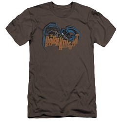 Batman - Mens Retro Dark Knight Premium Slim Fit T-Shirt