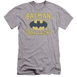 Batman - Mens Dark Knight Jersey Premium Slim Fit T-Shirt