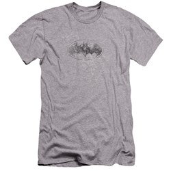 Batman - Mens Burned & Splattered Premium Slim Fit T-Shirt
