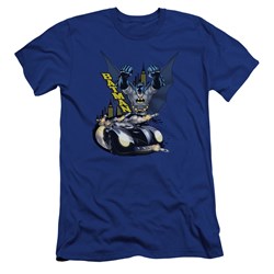 Batman - Mens By Air & By Land Premium Slim Fit T-Shirt