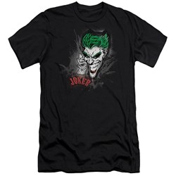 Batman - Mens Joker Sprays The City Premium Slim Fit T-Shirt