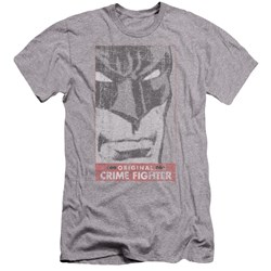 Batman - Mens Orginal Crime Fighter Premium Slim Fit T-Shirt