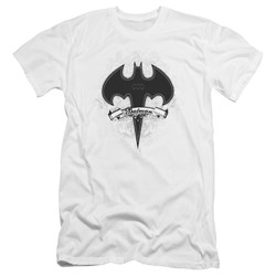 Batman - Mens Gothic Gotham Premium Slim Fit T-Shirt