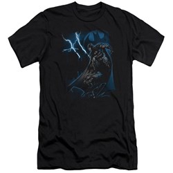 Batman - Mens Lightning Strikes Premium Slim Fit T-Shirt