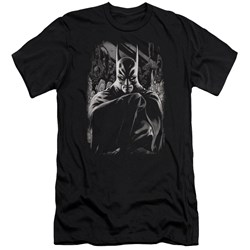 Batman - Mens Detective 821 Cover Premium Slim Fit T-Shirt