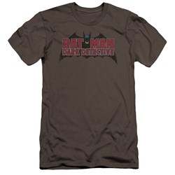 Batman - Mens Dark Detective Premium Slim Fit T-Shirt