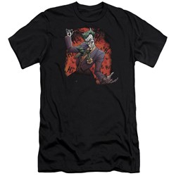 Batman - Mens Jokers Ave Premium Slim Fit T-Shirt