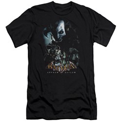 Batman Aa - Mens Five Against One Premium Slim Fit T-Shirt