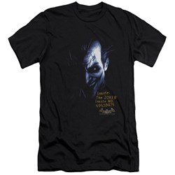 Batman Aa - Mens Arkham Joker Premium Slim Fit T-Shirt