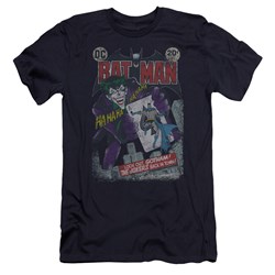 Batman - Mens #251 Distressed Premium Slim Fit T-Shirt