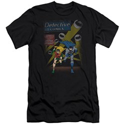 Batman - Mens Dynamic Duo Premium Slim Fit T-Shirt