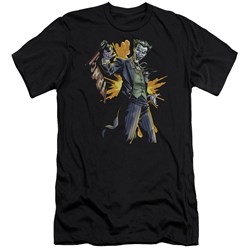 Batman - Mens Joker Bang Premium Slim Fit T-Shirt