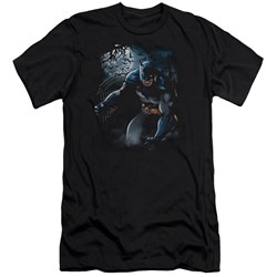 Batman - Mens Light Of The Moon Premium Slim Fit T-Shirt