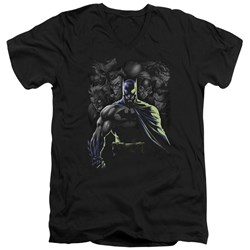 Batman - Mens Villains Unleashed V-Neck T-Shirt