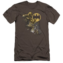 Batman - Mens Bat Signal Premium Slim Fit T-Shirt