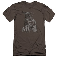 Batman - Mens Scary Right Hand Premium Slim Fit T-Shirt