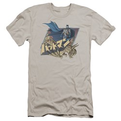 Batman - Mens Japanese Knight Premium Slim Fit T-Shirt