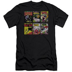 Batman - Mens Bm Covers Premium Slim Fit T-Shirt