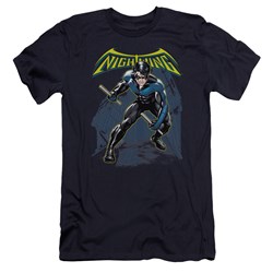 Batman - Mens Nightwing Premium Slim Fit T-Shirt