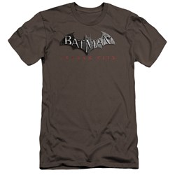 Arkham City - Mens Logo Premium Slim Fit T-Shirt