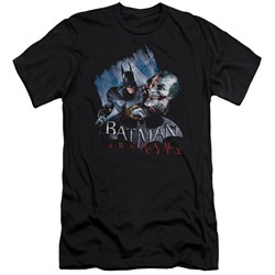 Arkham City - Mens Jokes On You! Premium Slim Fit T-Shirt