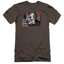 Arkham City - Mens Plenty Wrong Premium Slim Fit T-Shirt