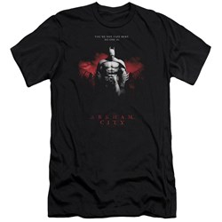 Arkham City - Mens Standing Strong Premium Slim Fit T-Shirt