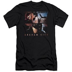 Arkham City - Mens Escape Is Impossible Premium Slim Fit T-Shirt