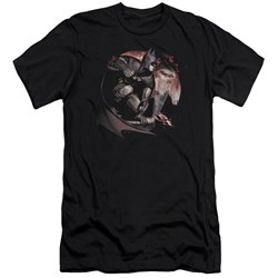Arkham City - Mens Blood Moon Premium Slim Fit T-Shirt