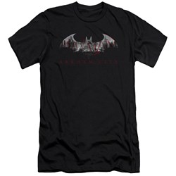 Arkham City - Mens Bat Fill Premium Slim Fit T-Shirt