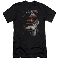 Batman - Mens Smile Of Evil Premium Slim Fit T-Shirt