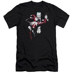 Batman - Mens Harley And Joker Premium Slim Fit T-Shirt