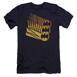 Batman - Mens Bat Signal Shapes Premium Slim Fit T-Shirt