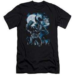 Batman - Mens Moonlight Bat Premium Slim Fit T-Shirt