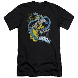 Batman - Mens Bat Effects Premium Slim Fit T-Shirt