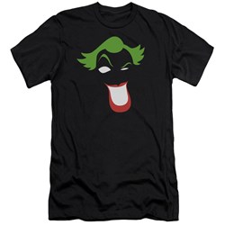 Batman - Mens Joker Simplified Premium Slim Fit T-Shirt