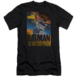 Batman - Mens Dk Returns Premium Slim Fit T-Shirt