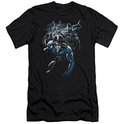 Batman - Mens Dynamic Duo Premium Slim Fit T-Shirt