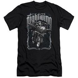 Batman - Mens Nightwing Biker Premium Slim Fit T-Shirt