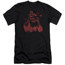 Batman - Mens Red Knight Premium Slim Fit T-Shirt
